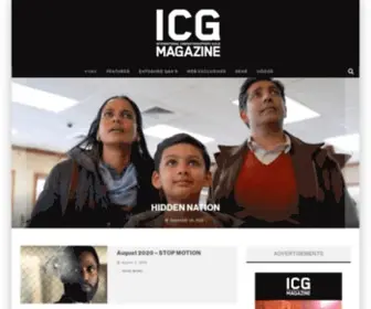 Icgmagazine.com(ICG Magazine) Screenshot