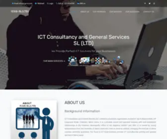 ICGS-SL.com(ICT Consultancy and General Services SL(LTD)) Screenshot