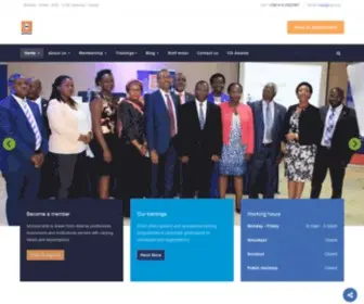 Icgu.org(Institute of Corporate governance uganda) Screenshot