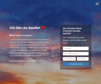 ICH-Bin-ZU-Kaufen.de(Zu verkaufen) Screenshot