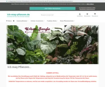 ICH-Mag-Pflanzen.de(Pflanzen) Screenshot