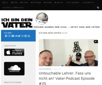 Ichbindeinvater.de(Väterblog) Screenshot