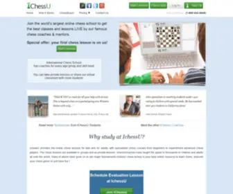 Ichessu.com(Online chess coach) Screenshot