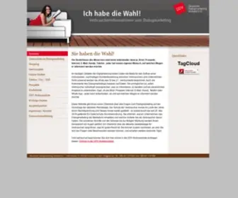 Ichhabediewahl.de(DDV) Screenshot