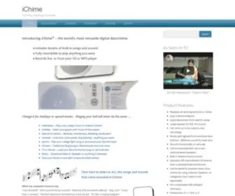 Ichime.com(IChime The Play Anything Digital Doorbell Door chime) Screenshot