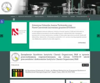 Icho.edu.pl(IChO PAN) Screenshot