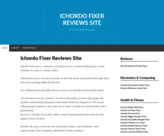 Ichordofixer.com(Ichordo FixerReviews Site) Screenshot