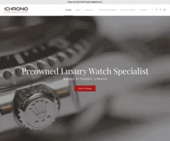 Ichrono.ie(Rolex Ireland Preowned Watches For Sale ichrono) Screenshot