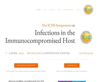 ICHS2020.com(Viral infections detection with qPCR) Screenshot