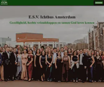 Ichthusamsterdam.nl(E.S.V. Ichthus Amsterdam) Screenshot