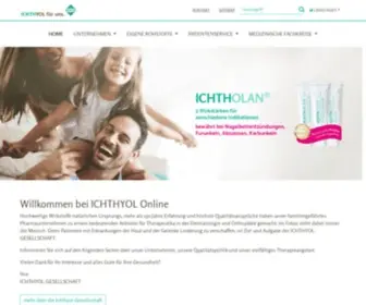 Ichthyol.de(Home Home) Screenshot