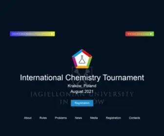 Ichto.org(International Chemistry Tournament) Screenshot