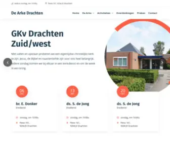 Ichtushus.nl(De Arke Drachten) Screenshot