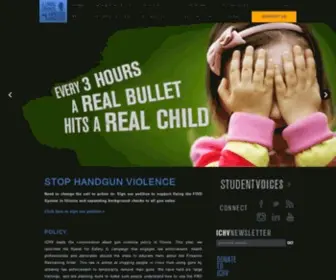 ICHV.org(Handgun Violence Prevention) Screenshot