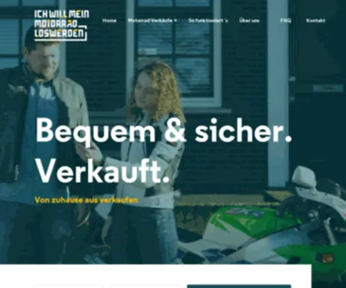 Ichwillmeinmotorradloswerden.de(Motorrad verkaufen mit) Screenshot