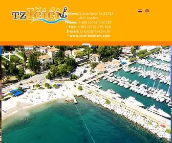 Icici-Tourism.com(Ičići) Screenshot