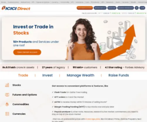 Icicidirect.com(Share Market) Screenshot