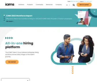 Icims.com(Recruiting Software Platform & #1 Applicant Tracking System) Screenshot