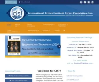 Icisf.org(International Critical Inc) Screenshot