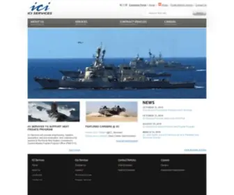 IcisrvCS.com(ICI Services Corporation) Screenshot