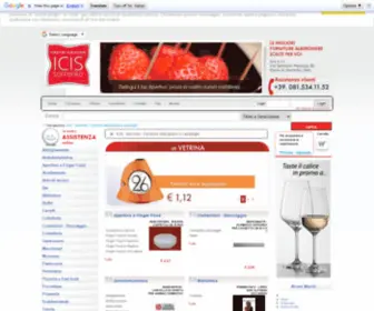 Icissorrento.it(Forniture Alberghiere) Screenshot