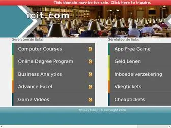 Icit.com(icit) Screenshot