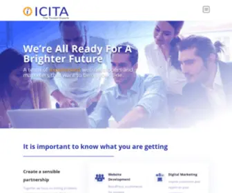 Icita.net(ICita Website and Ecommerce development and marketing) Screenshot