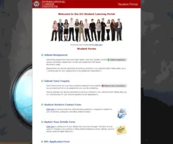 Icitutor.com(International Career Institute) Screenshot
