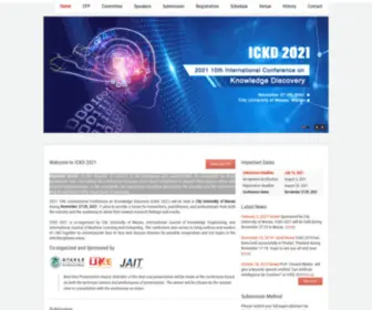 ICKD.org(ICKD 2021) Screenshot