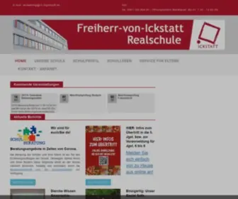 Ickstatt-RS.de(Ickstatt Realschule Ingolstadt) Screenshot