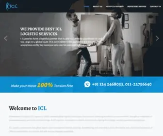 ICL-India.com(Info, Capital & Logistics Co) Screenshot