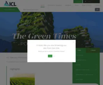 ICL-SF.com(ICL Growing Solutions) Screenshot