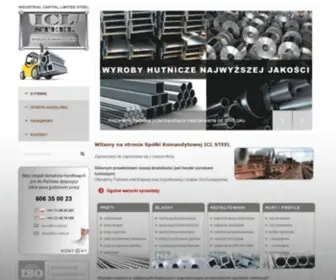 ICL-Steel.pl(W stałej ofercie firmy) Screenshot