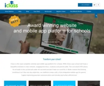 Iclass-CMS.com(IClass Content Management System) Screenshot