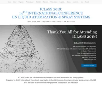 Iclass2018.org(Iclass 2018) Screenshot