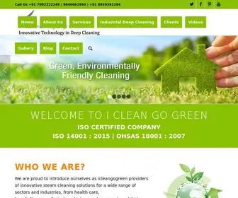 Icleangogreen.in(I Clean Go Green) Screenshot