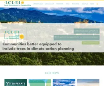 Icleiusa.org(ICLEI USA) Screenshot