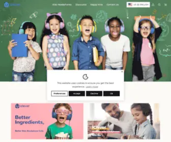 Iclever.com(IClever Kids Headphones) Screenshot