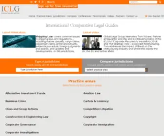 ICLG.co.uk(International Comparative Legal Guides (ICLG)) Screenshot
