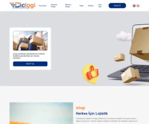 Iclogi.com(International Cargo and Logistics) Screenshot