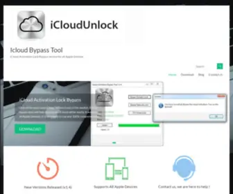 Icloudbypasstool.com(#1 Icloud Bypass Tool) Screenshot