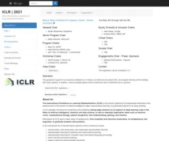 ICLR.cc(ICLR 2023) Screenshot