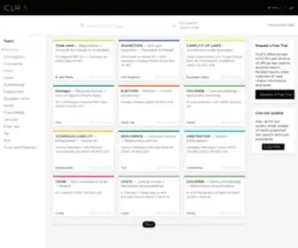 ICLR.co.uk(ICLR) Screenshot