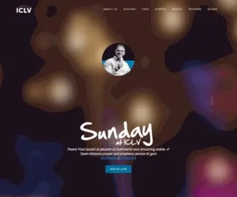 ICLV.com(ICLV (Senior Pastor Paul Goulet)) Screenshot