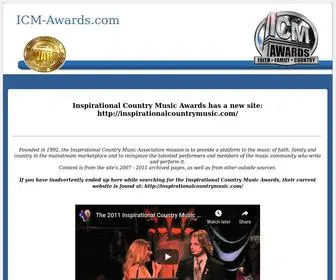 ICM-Awards.com(ICM Awards) Screenshot