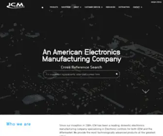 Icmcontrols.com(ICM Controls) Screenshot