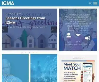 Icma.org(Icma) Screenshot