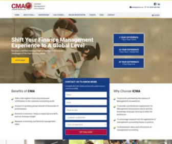 Icmaindia.org(CMA India) Screenshot