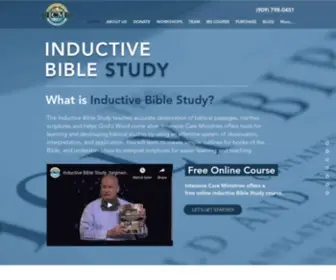 Icmbible.com(Intensive Care Ministries) Screenshot