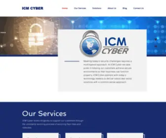 Icmcyber.com(ICM Cyber) Screenshot